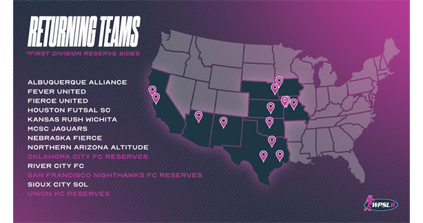 KRW returning to WPSL for 2025